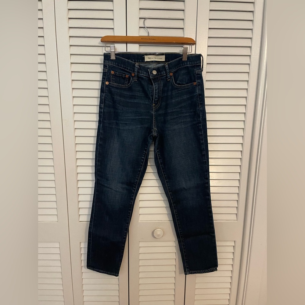 GAP Blue Relaxed Jeans with Classic Indigo Wash